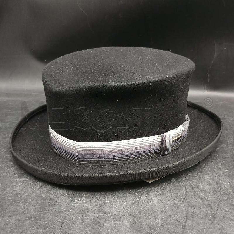 CAPPELLO DONNA STETSON NERO MEZZOCILINDRO | Mercatino dell'Usato Roma garbatella 1