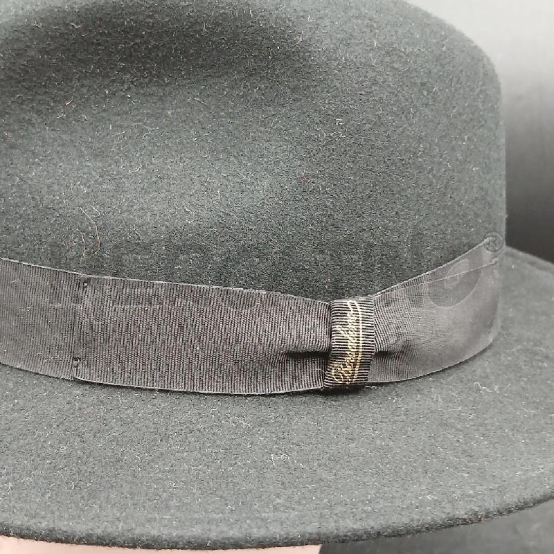 CAPPELLO UOMO BORSALINO NERO  | Mercatino dell'Usato Roma garbatella 3