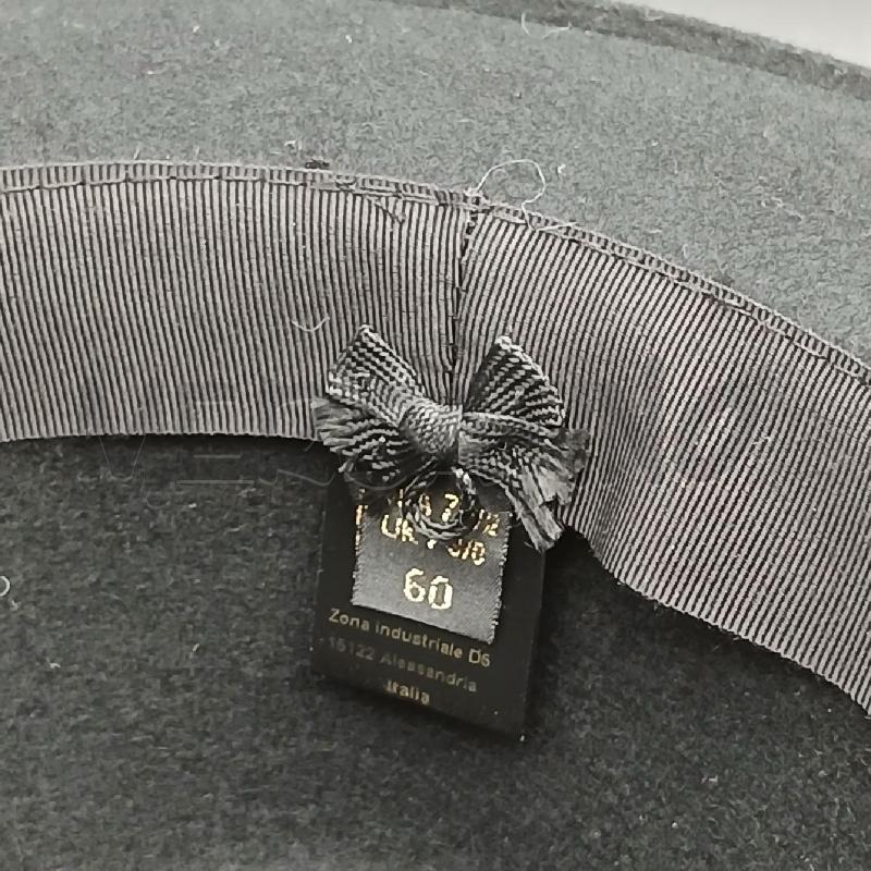 CAPPELLO UOMO BORSALINO NERO  | Mercatino dell'Usato Roma garbatella 4