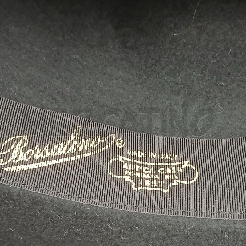 CAPPELLO UOMO BORSALINO NERO  | Mercatino dell'Usato Roma garbatella 5