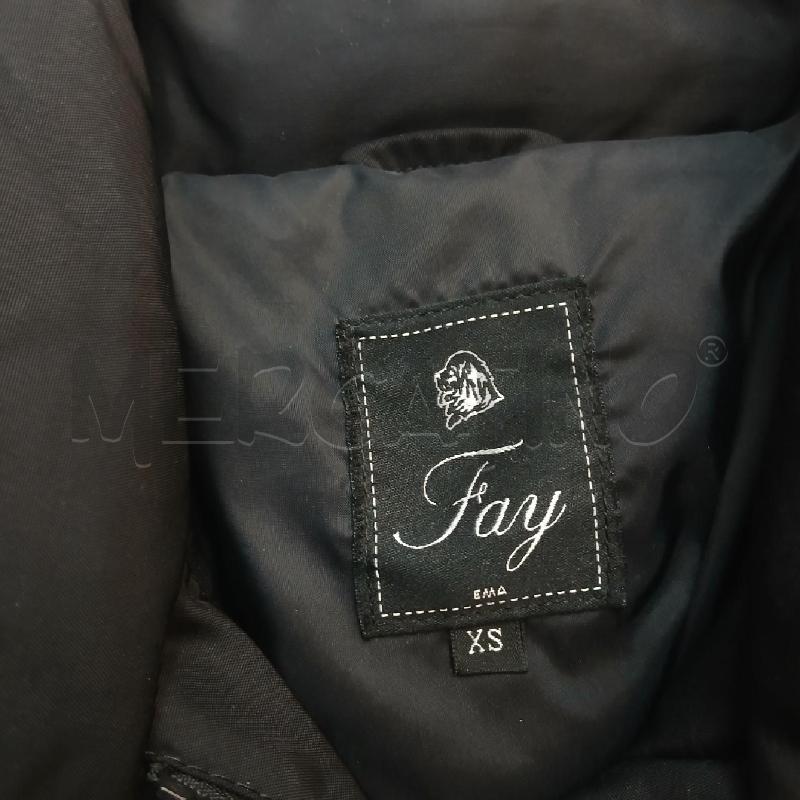 CAPPOTTO DONNA FAY NERO  | Mercatino dell'Usato Roma garbatella 2
