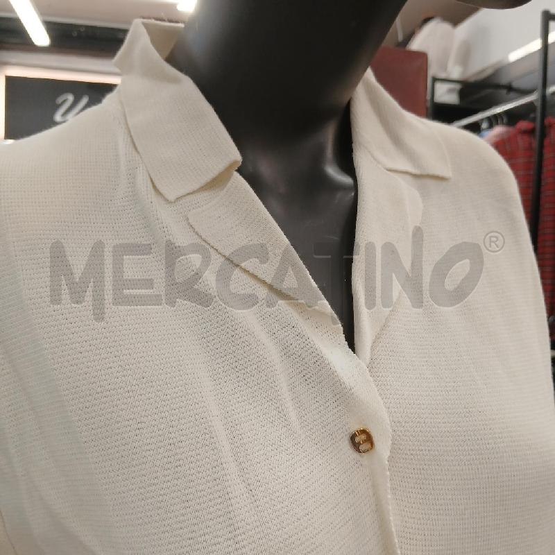 CARDIGAN DONNA FERRAGAMO PANNA  | Mercatino dell'Usato Roma garbatella 3