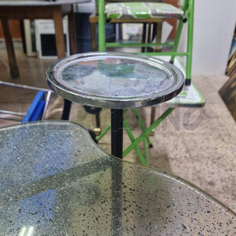 CARRELLO DESIGN 2 RIPIANI VETROO | Mercatino dell'Usato Roma garbatella 5