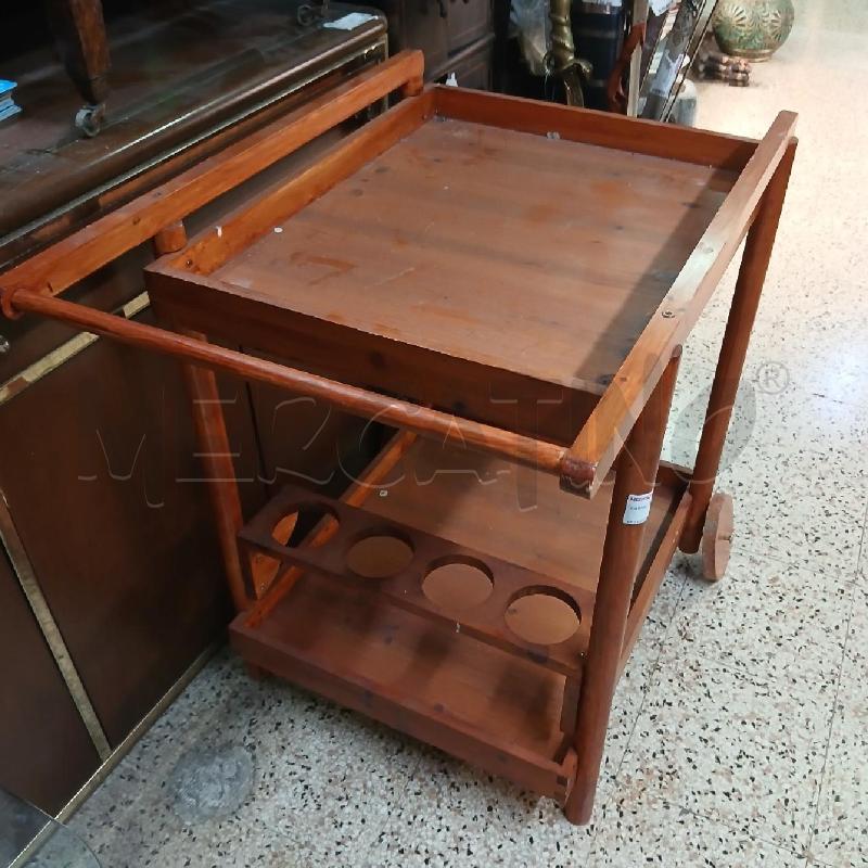 CARRELLO LEGNO  | Mercatino dell'Usato Roma garbatella 2