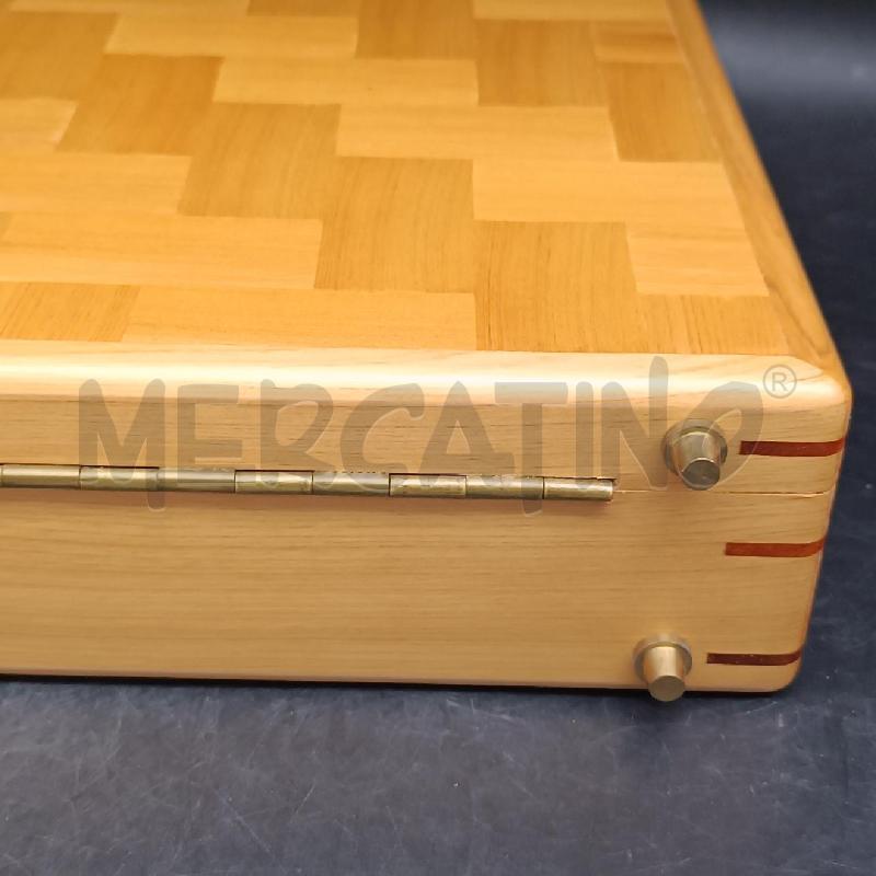 CARTELLA 24H LEGNO E PELLE  | Mercatino dell'Usato Roma garbatella 5