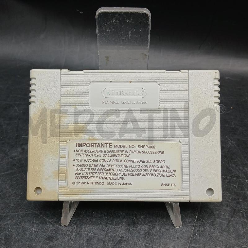 CARTUCCIA SNES PAL SUPER MARIO WORLD NON TESTATA | Mercatino dell'Usato Roma garbatella 3