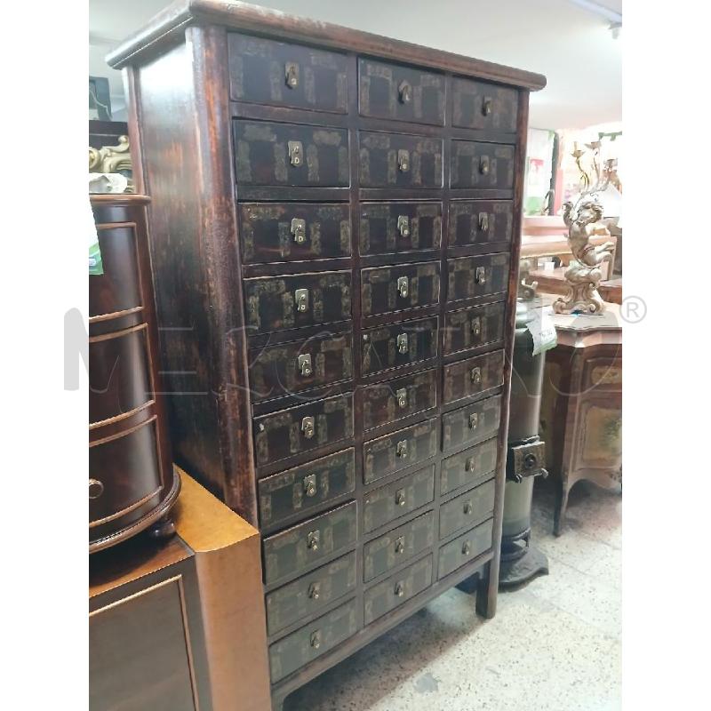 CASSETTIERA CINESE 30 CASSETTI  | Mercatino dell'Usato Roma garbatella 1