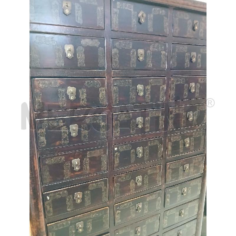 CASSETTIERA CINESE 30 CASSETTI  | Mercatino dell'Usato Roma garbatella 2
