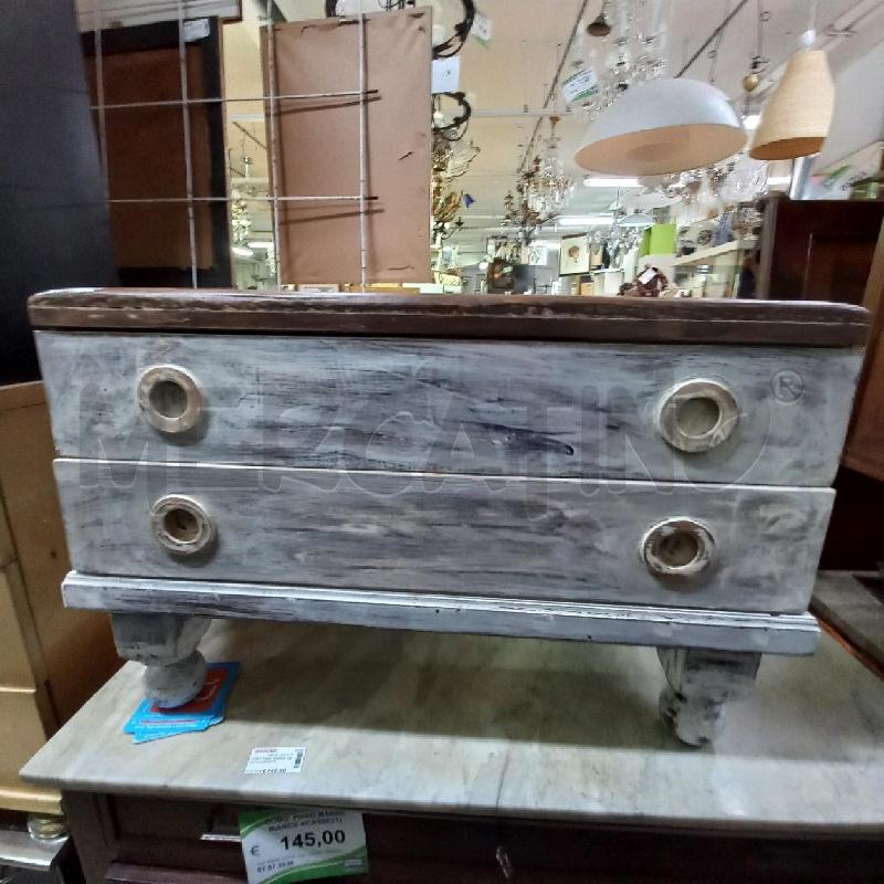 CASSETTIERA SHABBY 2 CASSETTI | Mercatino dell'Usato Roma garbatella 1