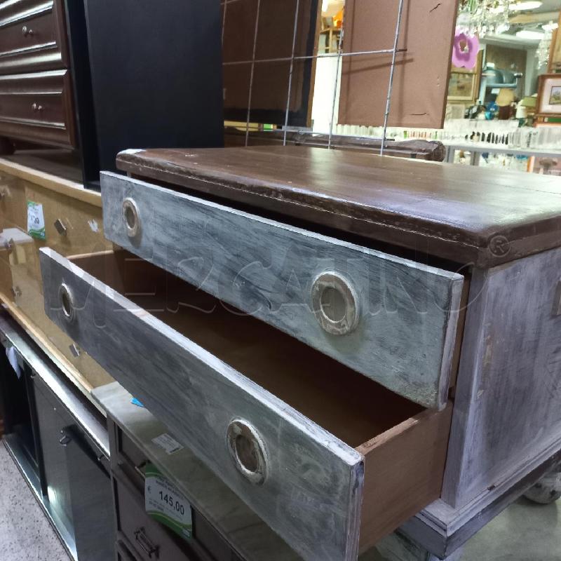 CASSETTIERA SHABBY 2 CASSETTI | Mercatino dell'Usato Roma garbatella 3