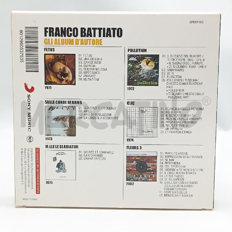 CD BATTIATO ALBUM D'AUTORE  | Mercatino dell'Usato Roma garbatella 2