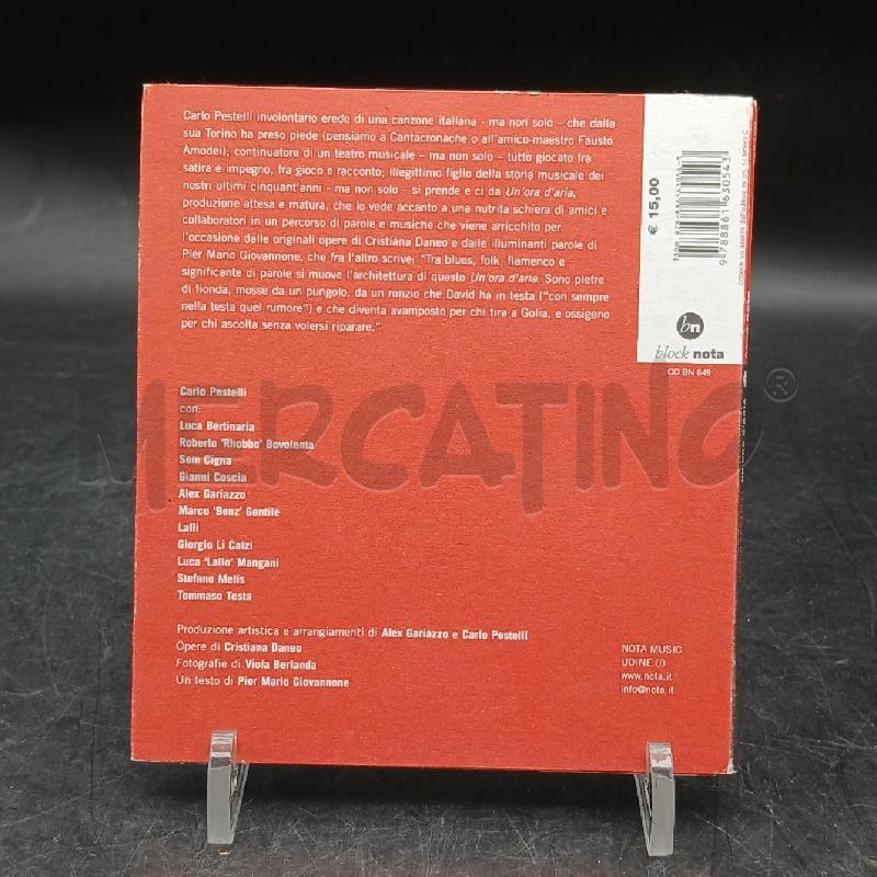 CD CARLO PESTELLI UN'ORA D'ARIA | Mercatino dell'Usato Roma garbatella 2