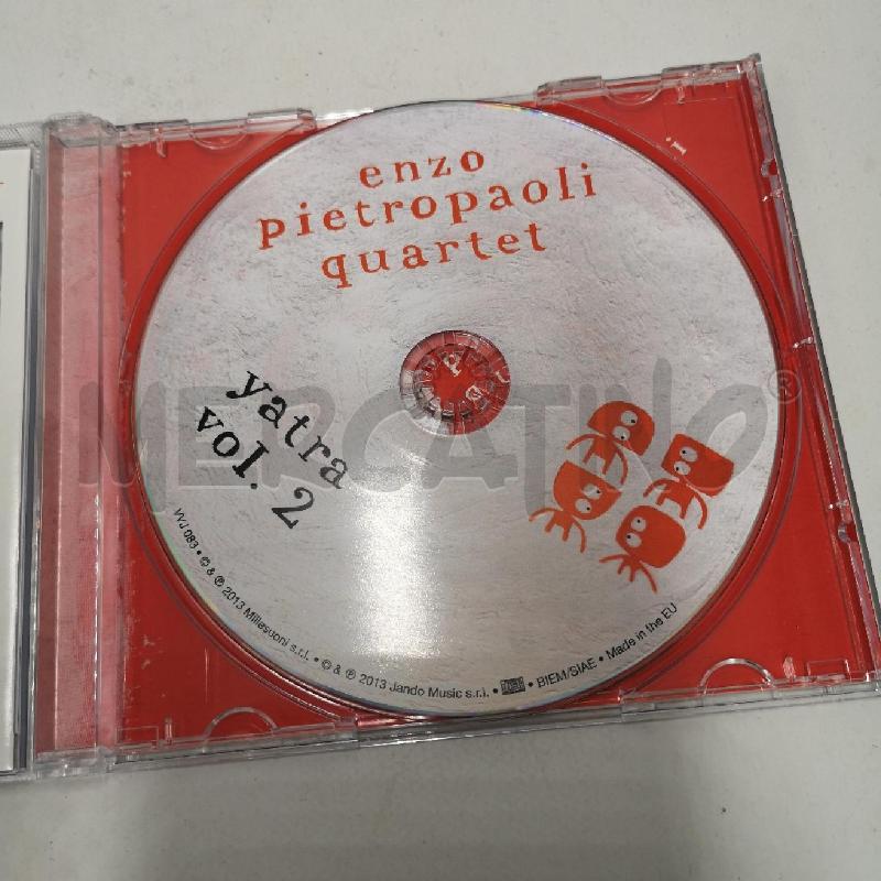 CD ENZO PIETROPAOLI QUARTET - YARA  | Mercatino dell'Usato Roma garbatella 3