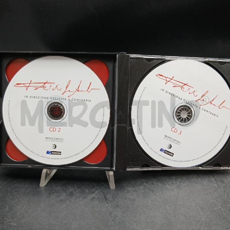 CD FABRIZIO DE ANDRE IN DIREZIONE OSTINATA E CONTRARIA | Mercatino dell'Usato Roma garbatella 3