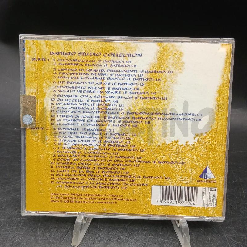 CD FRANCO BATTIATO STUDIO COLLECTION | Mercatino dell'Usato Roma garbatella 2