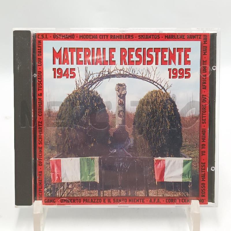 CD MATERIALE RESISTENTE 1945-1995 | Mercatino dell'Usato Roma garbatella 1