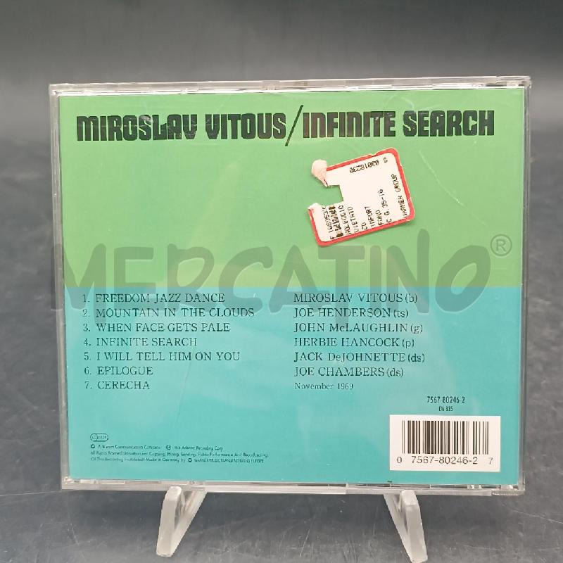 CD MIROSLAV VITOUS SEARCH | Mercatino dell'Usato Roma garbatella 2
