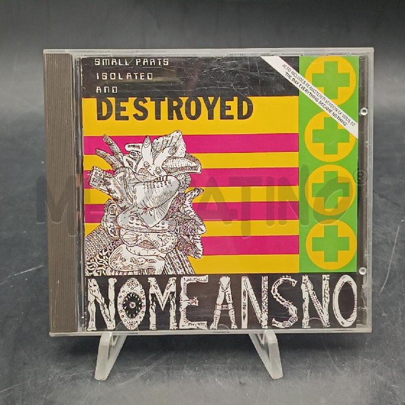 CD NOMEANSNO DESTROYED | Mercatino dell'Usato Roma garbatella 1