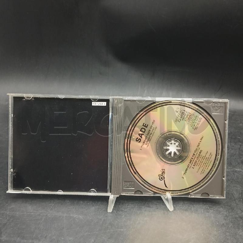 CD SADE TURN MY BACK ON YOU | Mercatino dell'Usato Roma garbatella 3