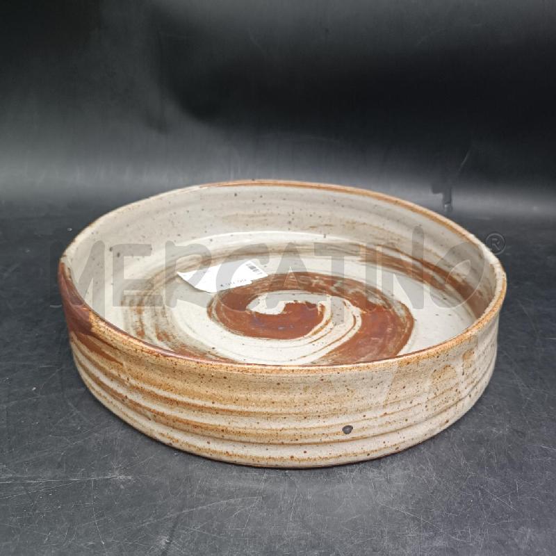 CENTROTAVOLA TERRACOTTA INVETRIATA | Mercatino dell'Usato Roma garbatella 1