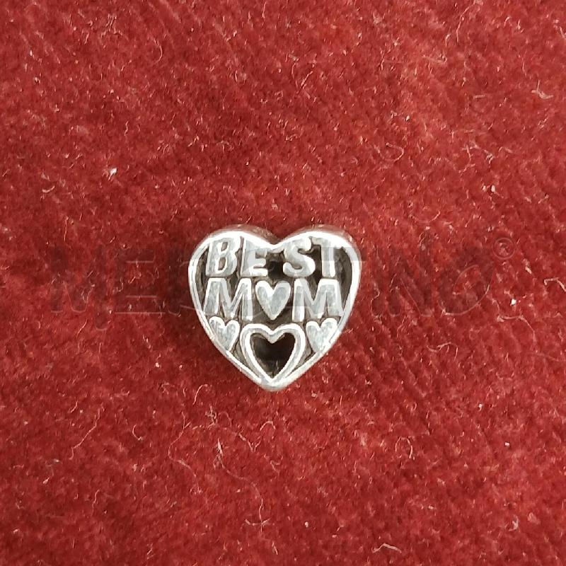 CHARM PANDORA CUORE BEST MUM  | Mercatino dell'Usato Roma garbatella 1