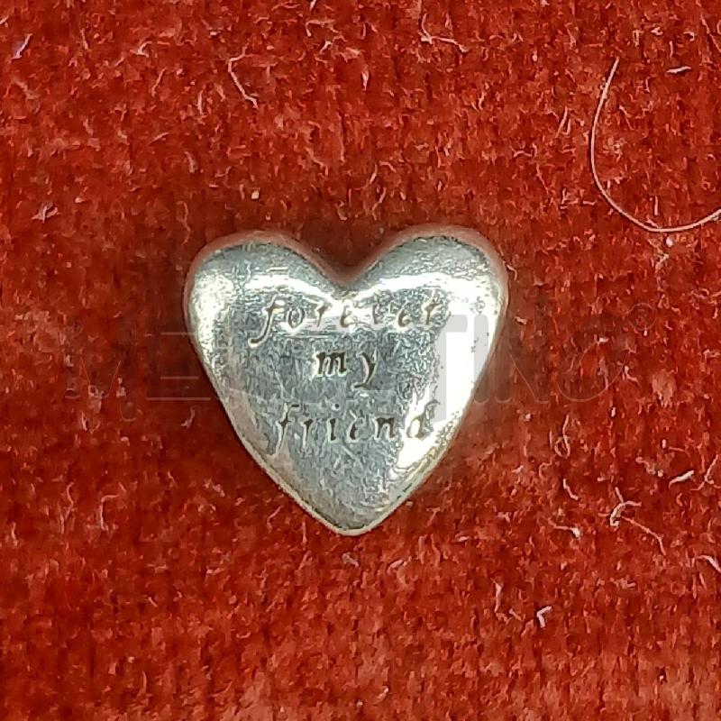 CHARM PANDORA CUORE FOREVER MY FRIEND  | Mercatino dell'Usato Roma garbatella 1