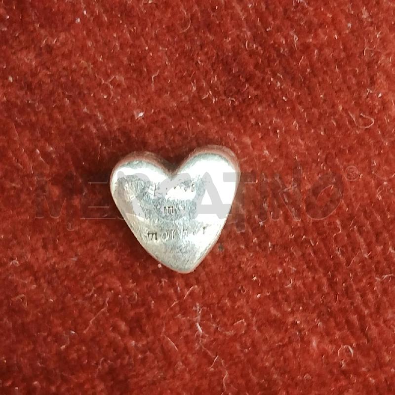 CHARM PANDORA CUORE FOREVER MY FRIEND  | Mercatino dell'Usato Roma garbatella 3