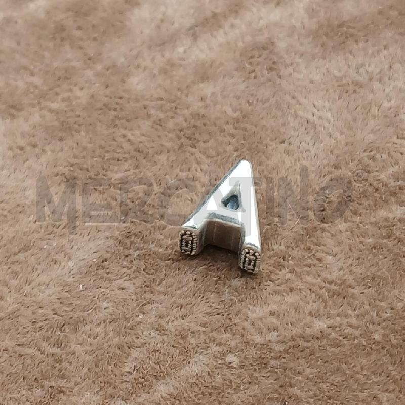 CHARM PANDORA LETTERA A | Mercatino dell'Usato Roma garbatella 1