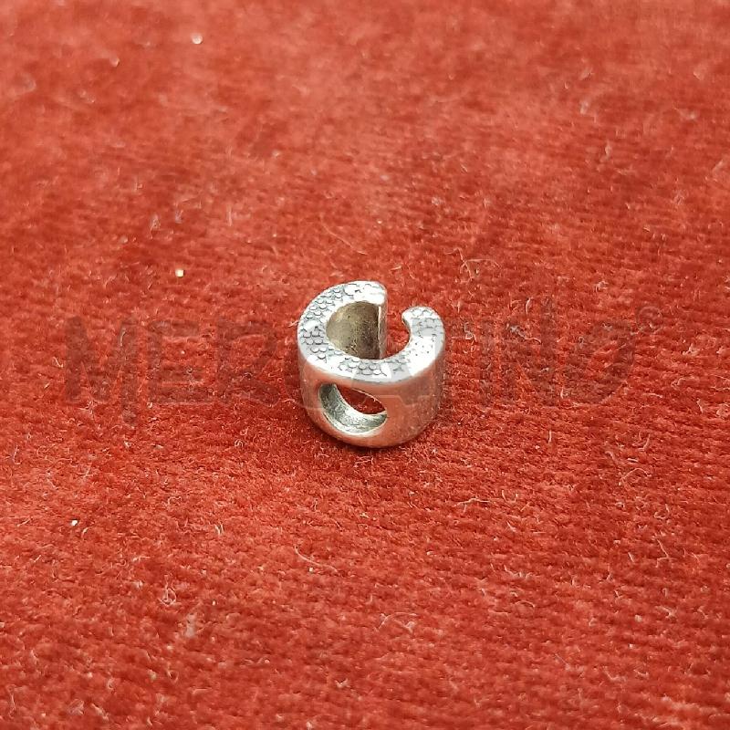 CHARM PANDORA LETTERA C  | Mercatino dell'Usato Roma garbatella 3