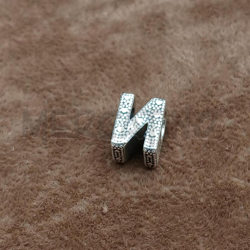 CHARM PANDORA LETTERA N | Mercatino dell'Usato Roma garbatella 3