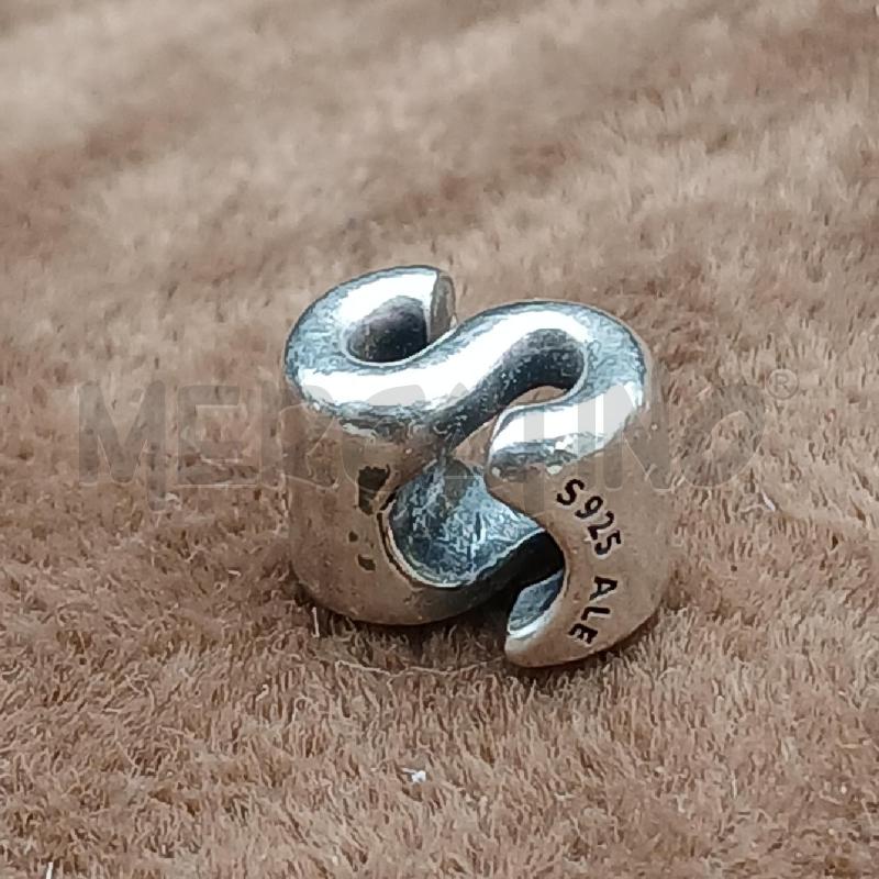 CHARM PANDORA LETTERA S | Mercatino dell'Usato Roma garbatella 2