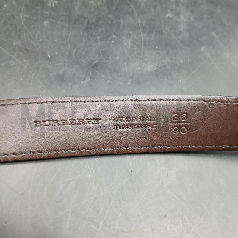 CINTURA DONNA BURBERRY CHECK  | Mercatino dell'Usato Roma garbatella 4