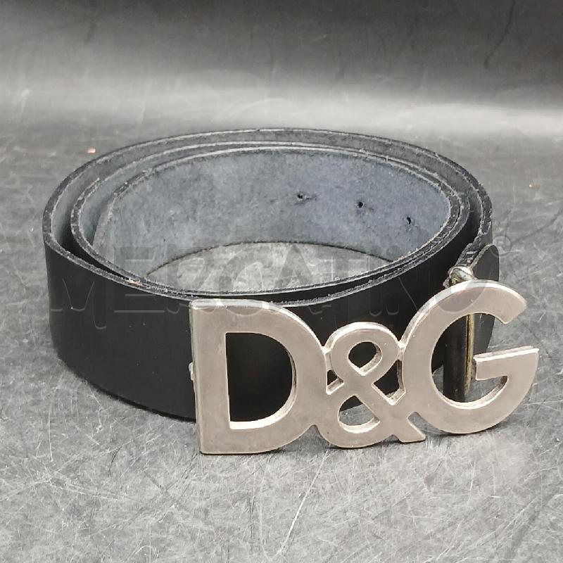CINTURA DONNA D&G NERO  | Mercatino dell'Usato Roma garbatella 1
