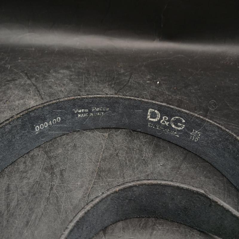 CINTURA DONNA D&G NERO  | Mercatino dell'Usato Roma garbatella 3