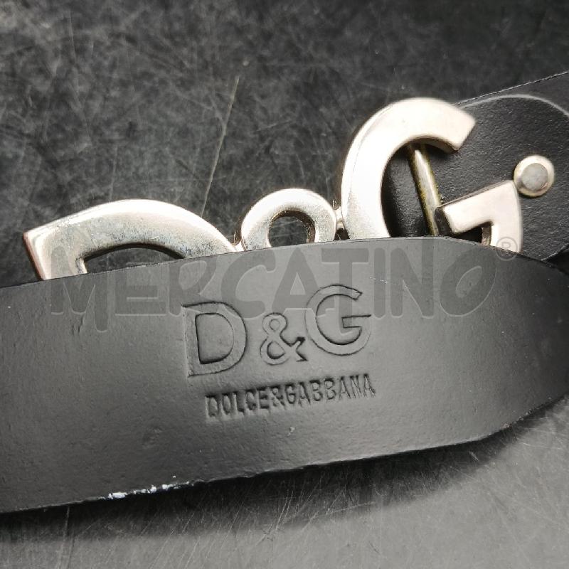 CINTURA DONNA D&G NERO  | Mercatino dell'Usato Roma garbatella 4