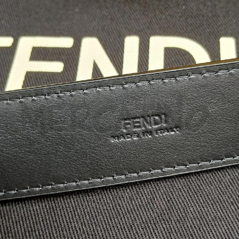 CINTURA DONNA FENDI CON BUSTINE NERO DORATO | Mercatino dell'Usato Roma garbatella 4