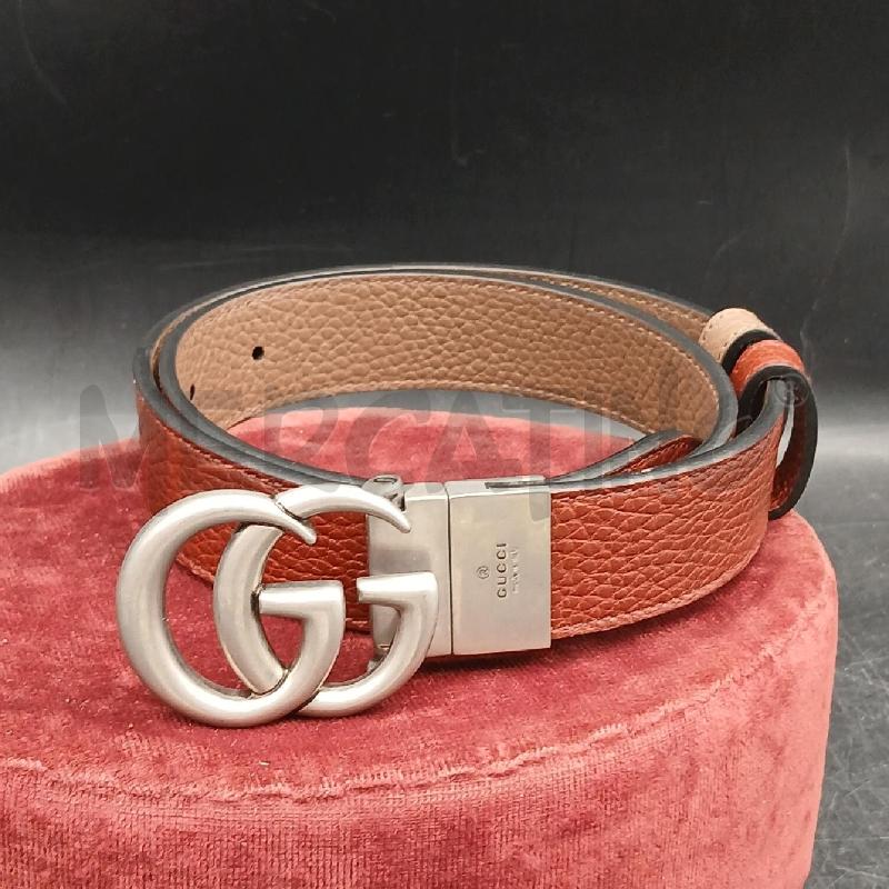 CINTURA DONNA GUCCI MARRONE  | Mercatino dell'Usato Roma garbatella 1