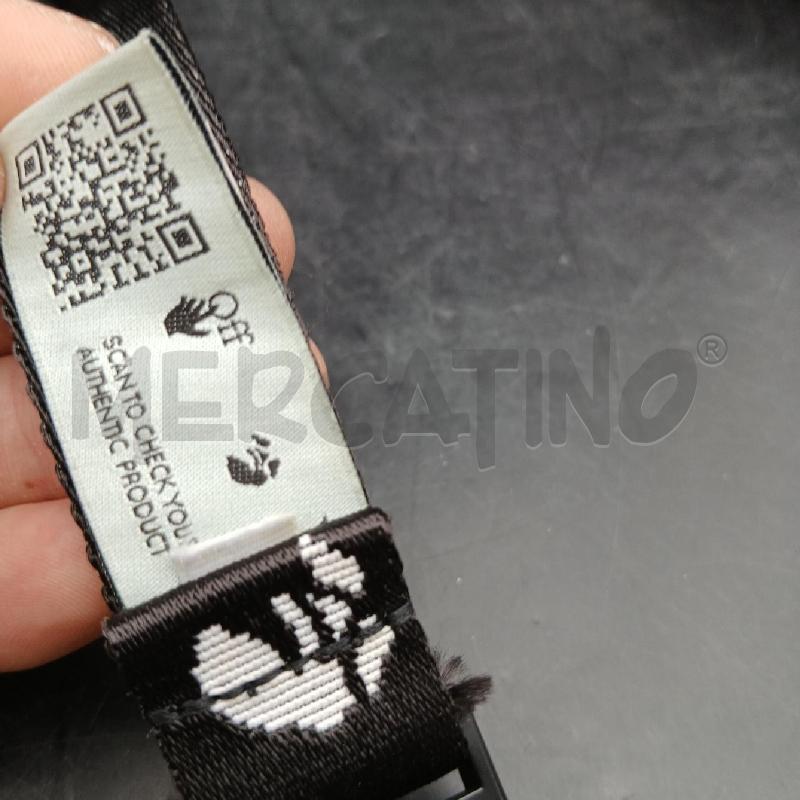 CINTURA DONNA OFF WHITE NERO  | Mercatino dell'Usato Roma garbatella 3