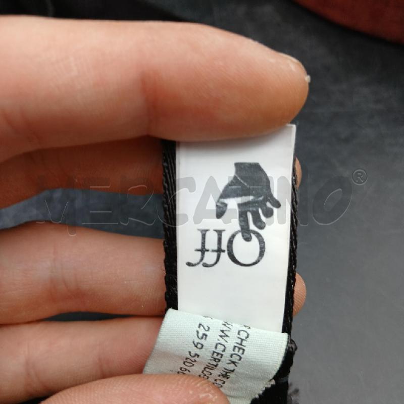 CINTURA DONNA OFF WHITE NERO  | Mercatino dell'Usato Roma garbatella 4