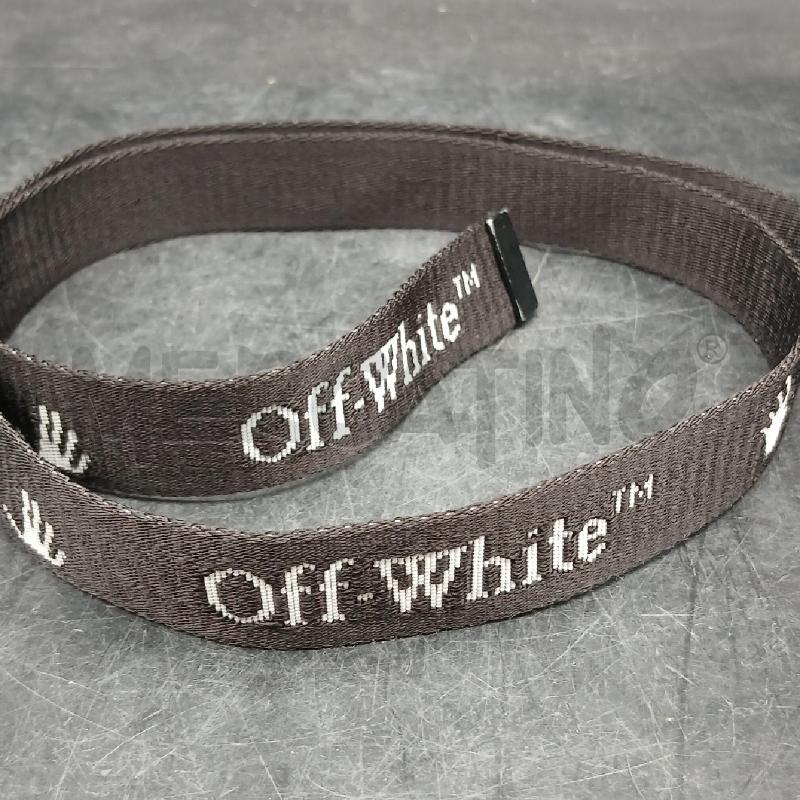 CINTURA DONNA OFF WHITE NERO  | Mercatino dell'Usato Roma garbatella 5