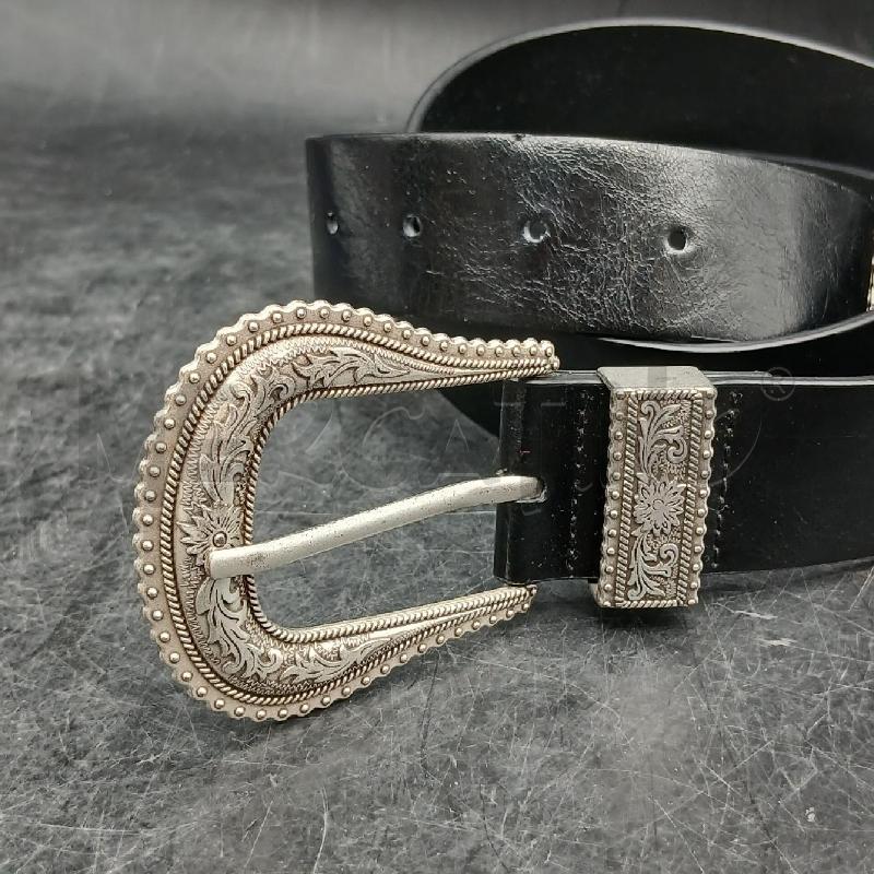 CINTURA DONNA TWINSET NERO FIBBIA METALLO  | Mercatino dell'Usato Roma garbatella 2