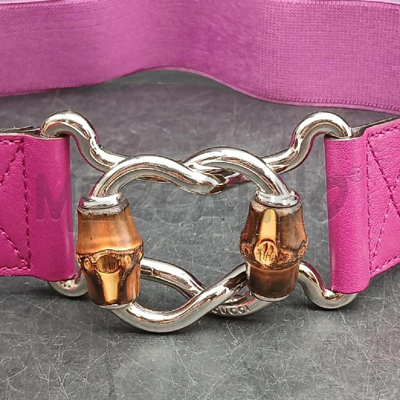 CINTURA D GUCCI FUCSIA  | Mercatino dell'Usato Roma garbatella 2