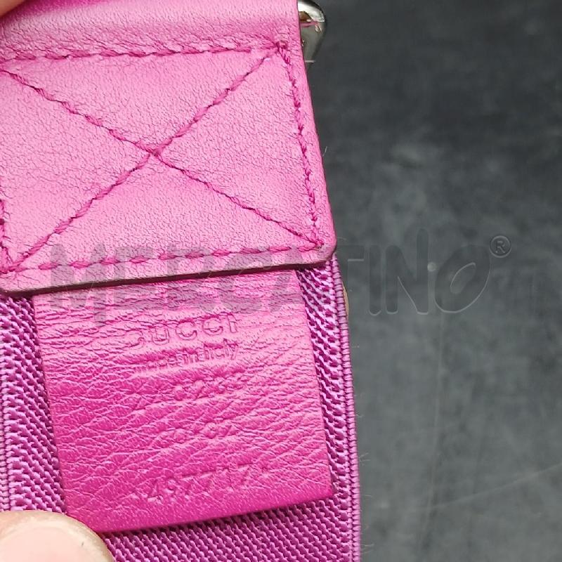CINTURA D GUCCI FUCSIA  | Mercatino dell'Usato Roma garbatella 5