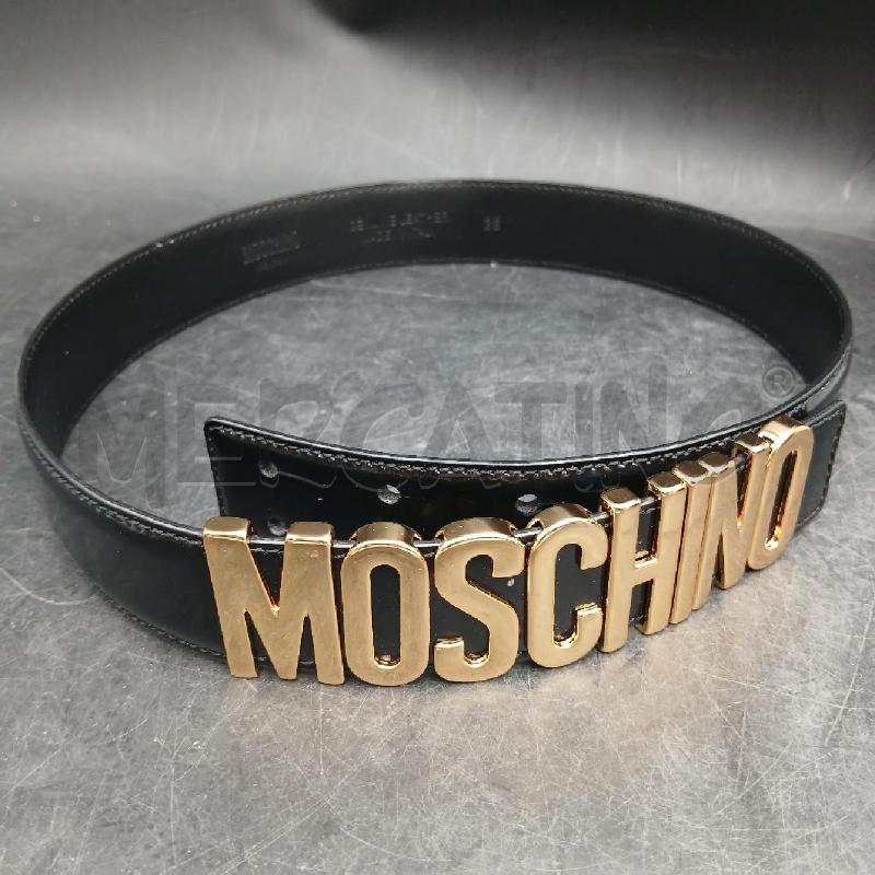 CINTURA D MOSCHINO COUTURE NERO DET DORATO  | Mercatino dell'Usato Roma garbatella 4