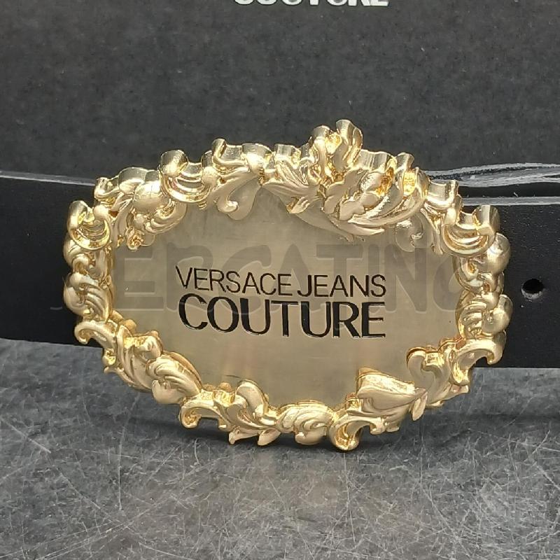 CINTURA D VERSACE JEANS NERO  | Mercatino dell'Usato Roma garbatella 2