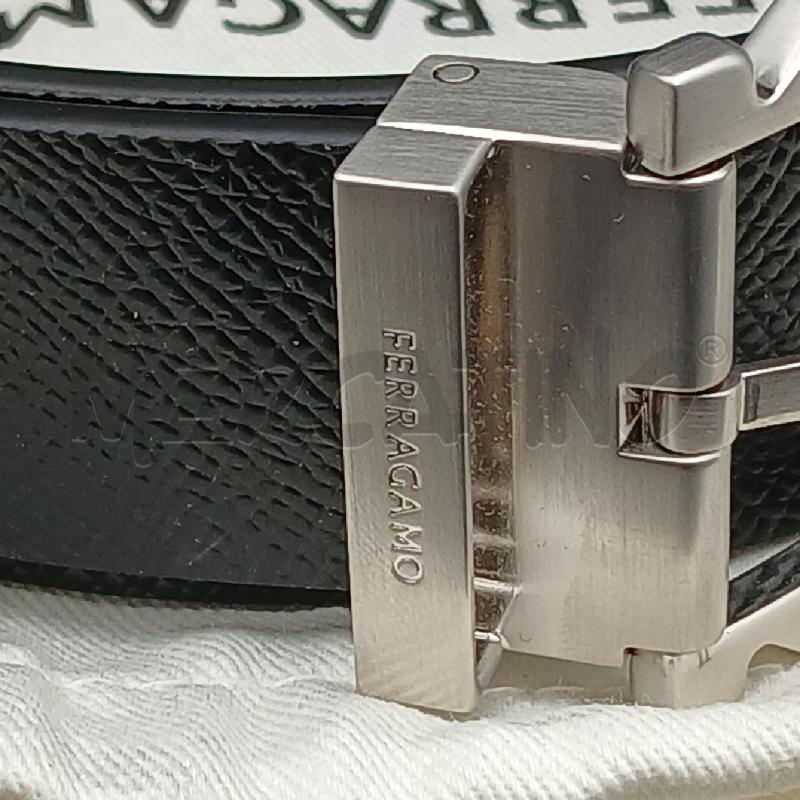CINTURA U FERRAGAMO NERO  | Mercatino dell'Usato Roma garbatella 2