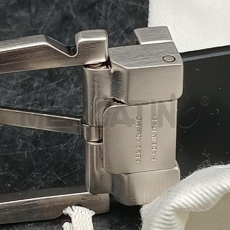 CINTURA U FERRAGAMO NERO  | Mercatino dell'Usato Roma garbatella 3