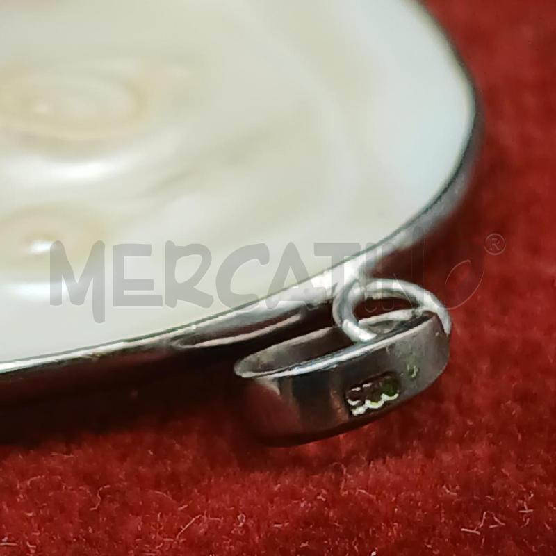 CIONDOLO ARG CONCHIGLIA PERLE  | Mercatino dell'Usato Roma garbatella 3