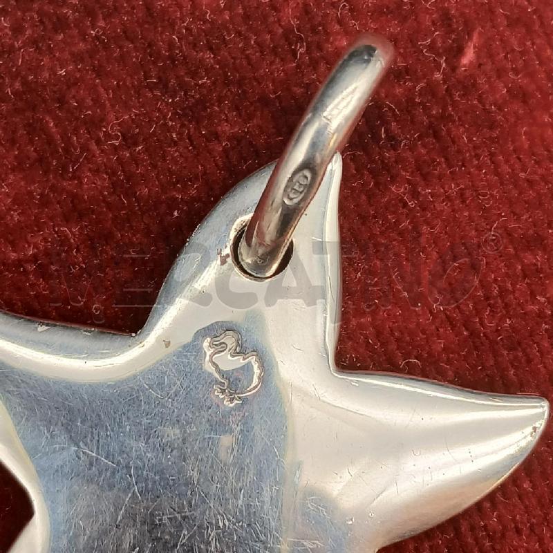 CIONDOLO DODO STELLA MARINA ARG | Mercatino dell'Usato Roma garbatella 2
