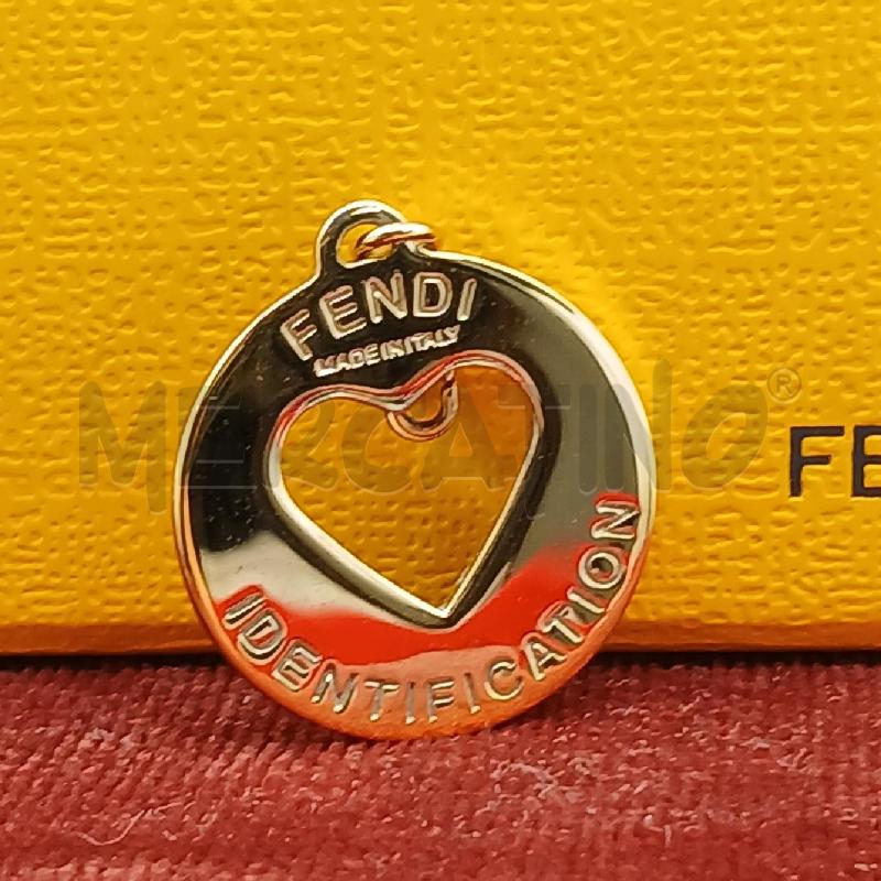CIONDOLO FENDI CUORE  | Mercatino dell'Usato Roma garbatella 3